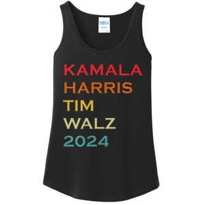 Harris Walz 2024 Harris For President Vote For Kamala Ladies Essential Tank