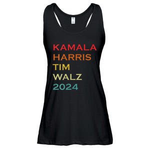 Harris Walz 2024 Harris For President Vote For Kamala Ladies Essential Flowy Tank