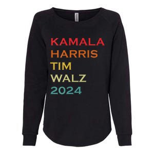 Harris Walz 2024 Harris For President Vote For Kamala Womens California Wash Sweatshirt