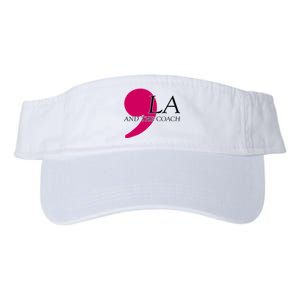 Harris Walz 2024 Comma La And The Coach Valucap Bio-Washed Visor