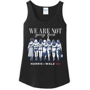 Harris Waltz 2024 Tim Waltz 24 We Are Not Going Back Women Ladies Essential Tank