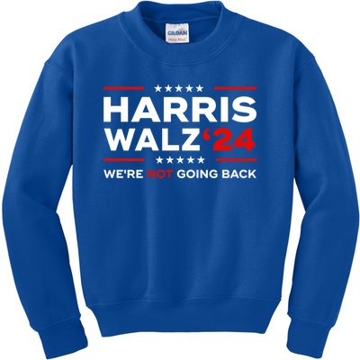 Harris Waltz 2024 Election Usa Kamala Harris Tim Waltz 2024 Gift Kids Sweatshirt