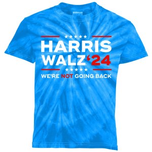 Harris Waltz 2024 Election Usa Kamala Harris Tim Waltz 2024 Gift Kids Tie-Dye T-Shirt