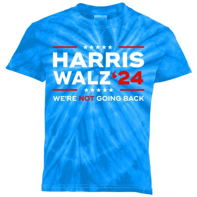 Harris Waltz 2024 Election Usa Kamala Harris Tim Waltz 2024 Gift Kids Tie-Dye T-Shirt