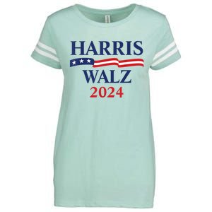 Harris Waltz 2024 Election Kamala Harris Tim Waltz 2024 Enza Ladies Jersey Football T-Shirt