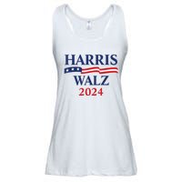 Harris Waltz 2024 Election Kamala Harris Tim Waltz 2024 Ladies Essential Flowy Tank