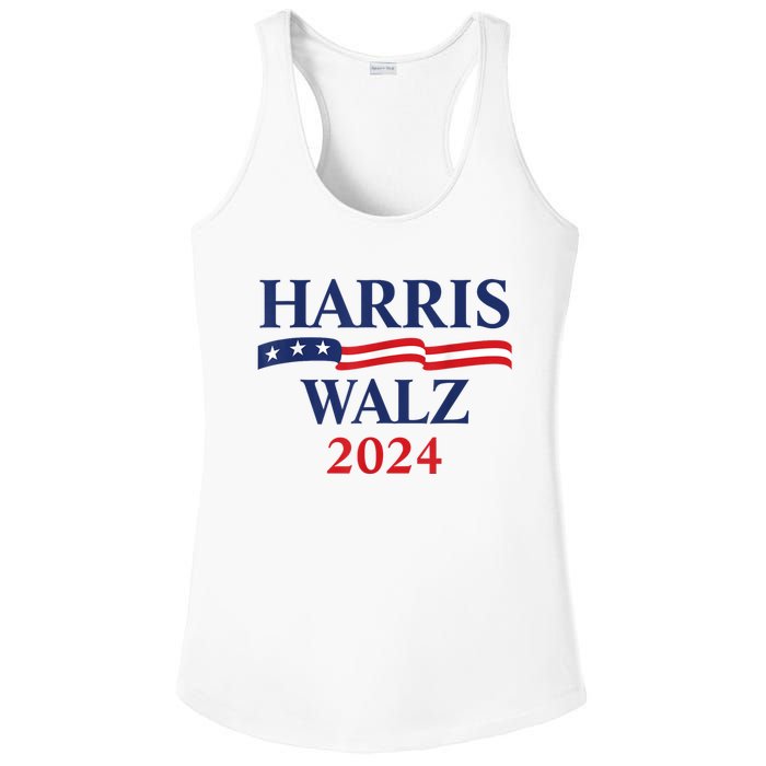 Harris Waltz 2024 Election Kamala Harris Tim Waltz 2024 Ladies PosiCharge Competitor Racerback Tank