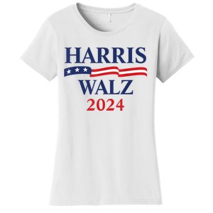 Harris Waltz 2024 Election Kamala Harris Tim Waltz 2024 Women's T-Shirt