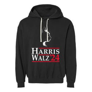 Harris Waltz 2024 Election Kamala Harris Tim Waltz 2024 Garment-Dyed Fleece Hoodie