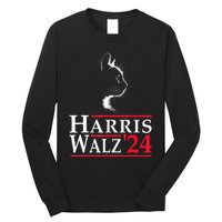 Harris Waltz 2024 Election Kamala Harris Tim Waltz 2024 Long Sleeve Shirt