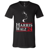 Harris Waltz 2024 Election Kamala Harris Tim Waltz 2024 V-Neck T-Shirt