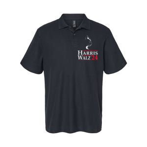 Harris Waltz 2024 Election Kamala Harris Tim Waltz 2024 Softstyle Adult Sport Polo