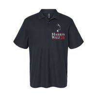 Harris Waltz 2024 Election Kamala Harris Tim Waltz 2024 Softstyle Adult Sport Polo