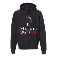 Harris Waltz 2024 Election Kamala Harris Tim Waltz 2024 Premium Hoodie