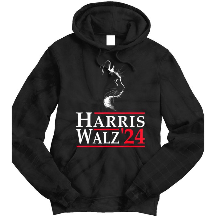 Harris Waltz 2024 Election Kamala Harris Tim Waltz 2024 Tie Dye Hoodie