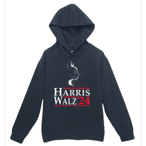 Harris Waltz 2024 Election Kamala Harris Tim Waltz 2024 Urban Pullover Hoodie