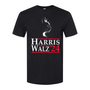 Harris Waltz 2024 Election Kamala Harris Tim Waltz 2024 Softstyle CVC T-Shirt