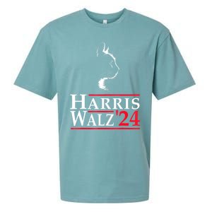 Harris Waltz 2024 Election Kamala Harris Tim Waltz 2024 Sueded Cloud Jersey T-Shirt