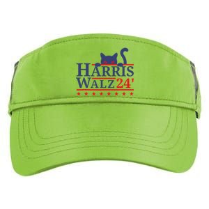 Harris Waltz 2024 Kamala Tim Cat Election Design Adult Drive Performance Visor