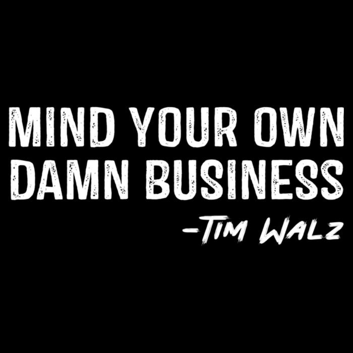 Harris Walz 2024 Mind Your Own Damn Business Impact Tech Backpack