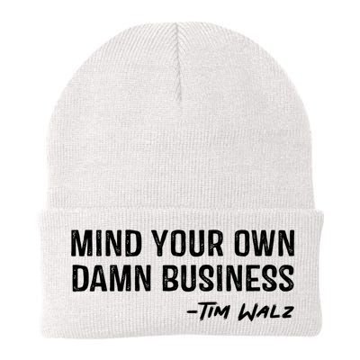 Harris Walz 2024 Mind Your Own Damn Business Beanie