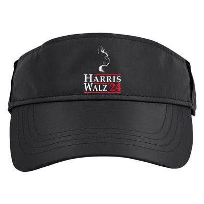 Harris Waltz 2024 Election Kamala Harris Tim Waltz 2024 Adult Drive Performance Visor