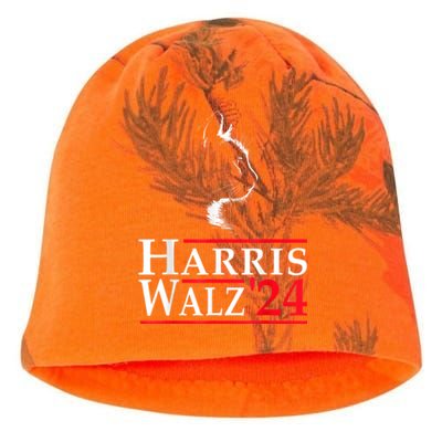 Harris Waltz 2024 Election Kamala Harris Tim Waltz 2024 Kati - Camo Knit Beanie