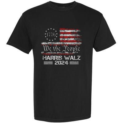 Harris Waltz 2024 Election Kamala Harris Tim Waltz 2024 Garment-Dyed Heavyweight T-Shirt