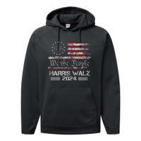 Harris Waltz 2024 Election Kamala Harris Tim Waltz 2024 Performance Fleece Hoodie