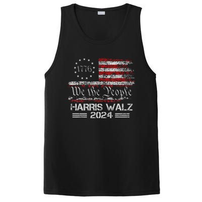 Harris Waltz 2024 Election Kamala Harris Tim Waltz 2024 PosiCharge Competitor Tank