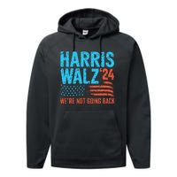 Harris Walz 2024 Election Kamala Harris Tim Waltz 2024 Performance Fleece Hoodie