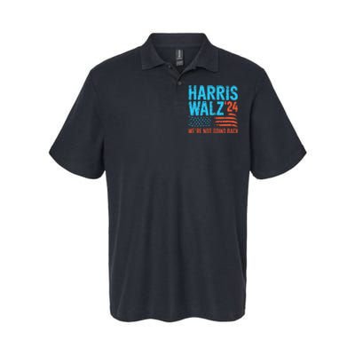 Harris Walz 2024 Election Kamala Harris Tim Waltz 2024 Softstyle Adult Sport Polo