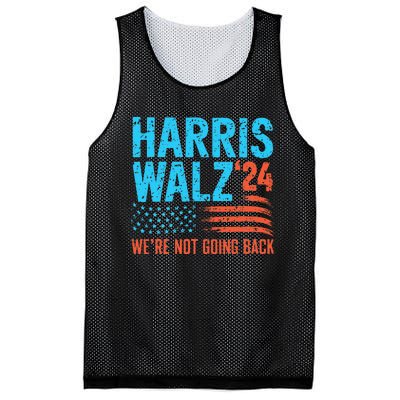 Harris Walz 2024 Election Kamala Harris Tim Waltz 2024 Mesh Reversible Basketball Jersey Tank