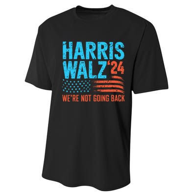 Harris Walz 2024 Election Kamala Harris Tim Waltz 2024 Performance Sprint T-Shirt