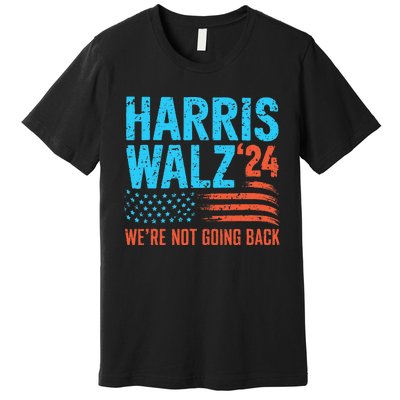 Harris Walz 2024 Election Kamala Harris Tim Waltz 2024 Premium T-Shirt