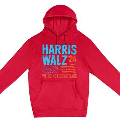 Harris Walz 2024 Election Kamala Harris Tim Waltz 2024 Premium Pullover Hoodie