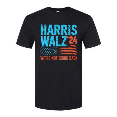 Harris Walz 2024 Election Kamala Harris Tim Waltz 2024 Softstyle CVC T-Shirt