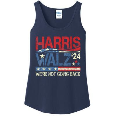 Harris Waltz 2024 Election Kamala Harris Tim Waltz 2024 Ladies Essential Tank