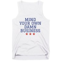 Harris Walz 2024 Mind Your Own Damn Business Tank Top