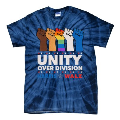 Harris Waltz 2024 Unity Over Division Tie-Dye T-Shirt