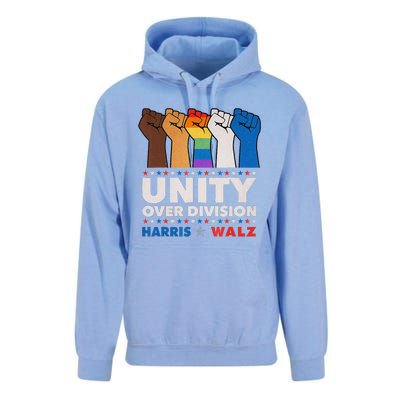 Harris Waltz 2024 Unity Over Division Unisex Surf Hoodie