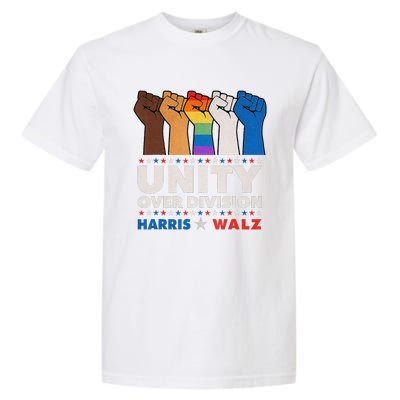 Harris Waltz 2024 Unity Over Division Garment-Dyed Heavyweight T-Shirt