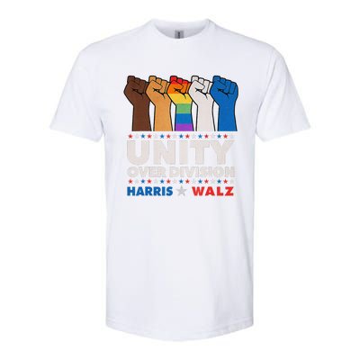 Harris Waltz 2024 Unity Over Division Softstyle CVC T-Shirt