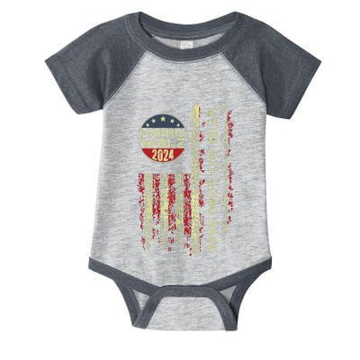 Harris Waltz 2024 Election Kamala Harris Tim Waltz 2024 Infant Baby Jersey Bodysuit