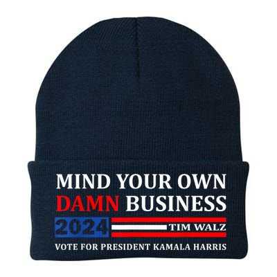 Harris Walz 2024 Mind Your Own Damn Business Beanie