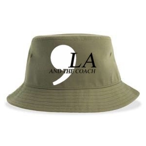 Harris Walz 2024 Comma La And The Coach Sustainable Bucket Hat