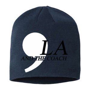 Harris Walz 2024 Comma La And The Coach Sustainable Beanie