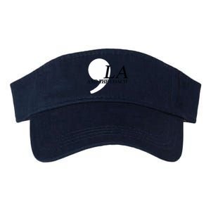 Harris Walz 2024 Comma La And The Coach Valucap Bio-Washed Visor