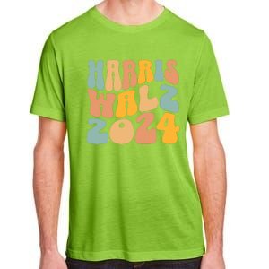 Harris Walz 2024 For President Kamala Harris Democrat Adult ChromaSoft Performance T-Shirt