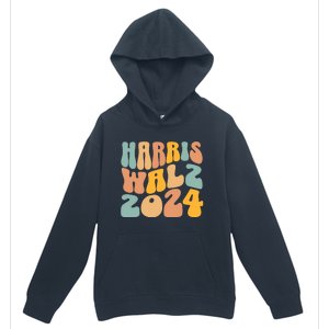 Harris Walz 2024 For President Kamala Harris Democrat Urban Pullover Hoodie